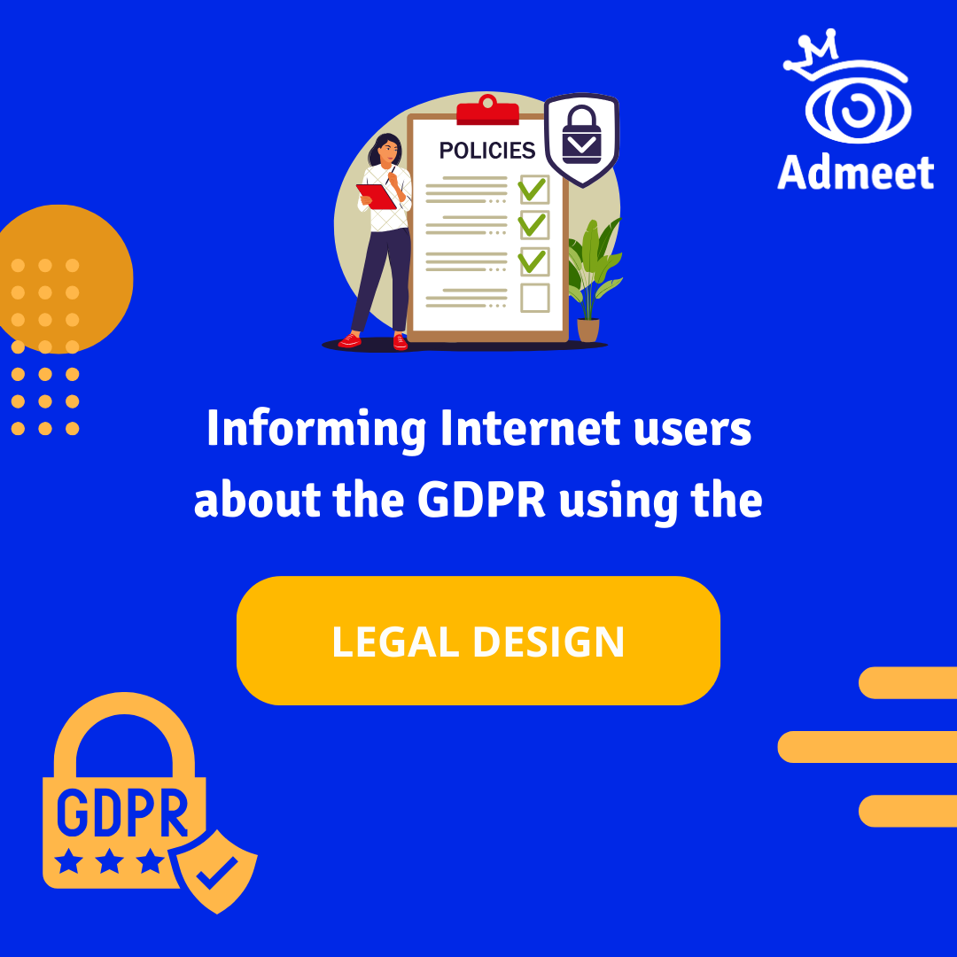 Informing Internet users about the GDPR using the Legal Design