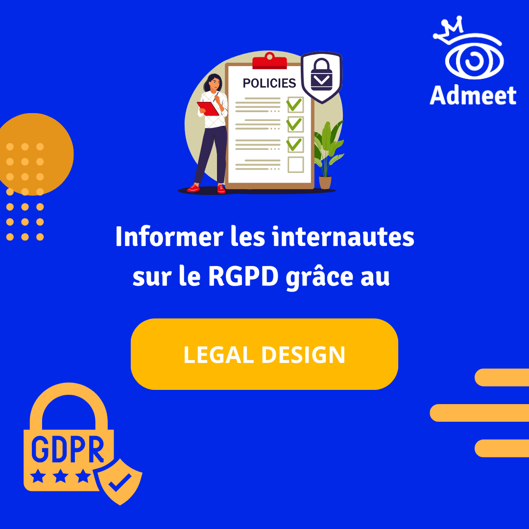 Informer les internautes sur le RGPD grâce au Legal Design